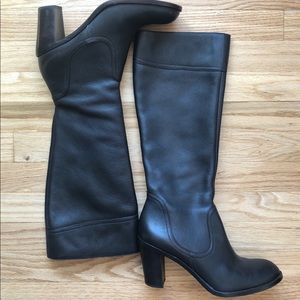 Ann Taylor tall leather boots